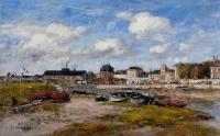 Boudin, Eugene - The Port of Trouville, Low Tide